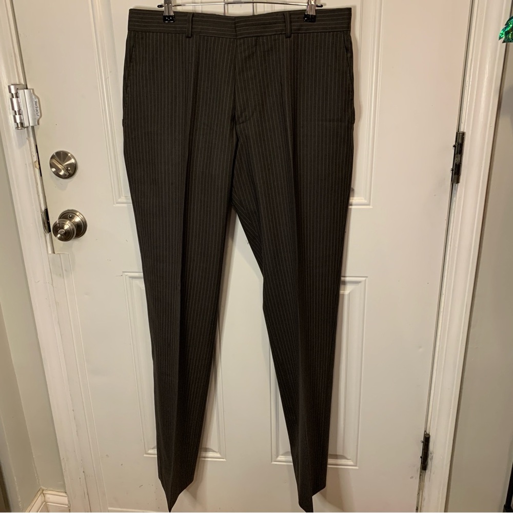 Hugo Boss Men’s 100% Schurwolle Virgin Wool Classic Business Dress Pant Suit 40L